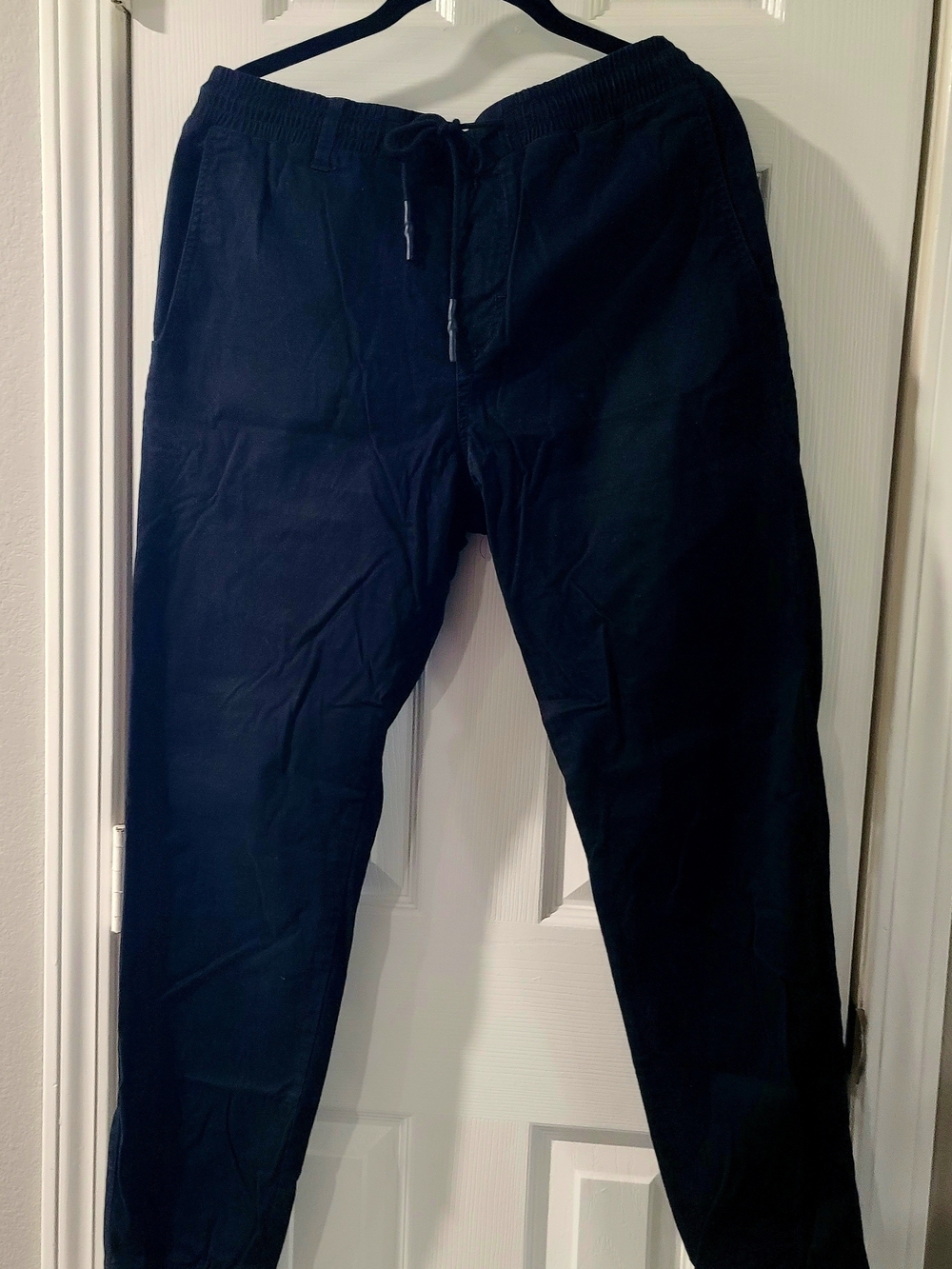 Forever 21 Men's Black Cargo Drawstring Pants L